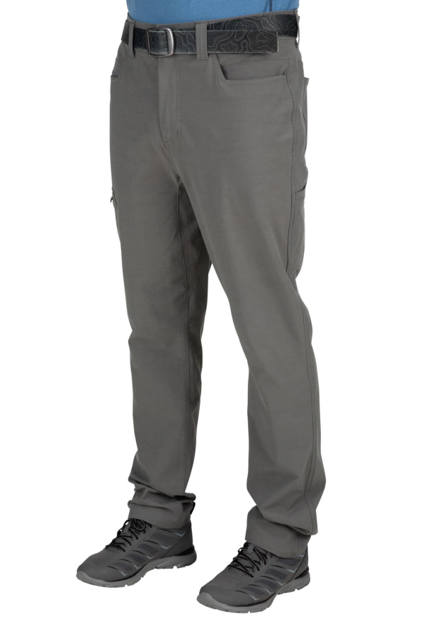 Simms Challenger Pants Model Side Simms Challenger Pants Model Side